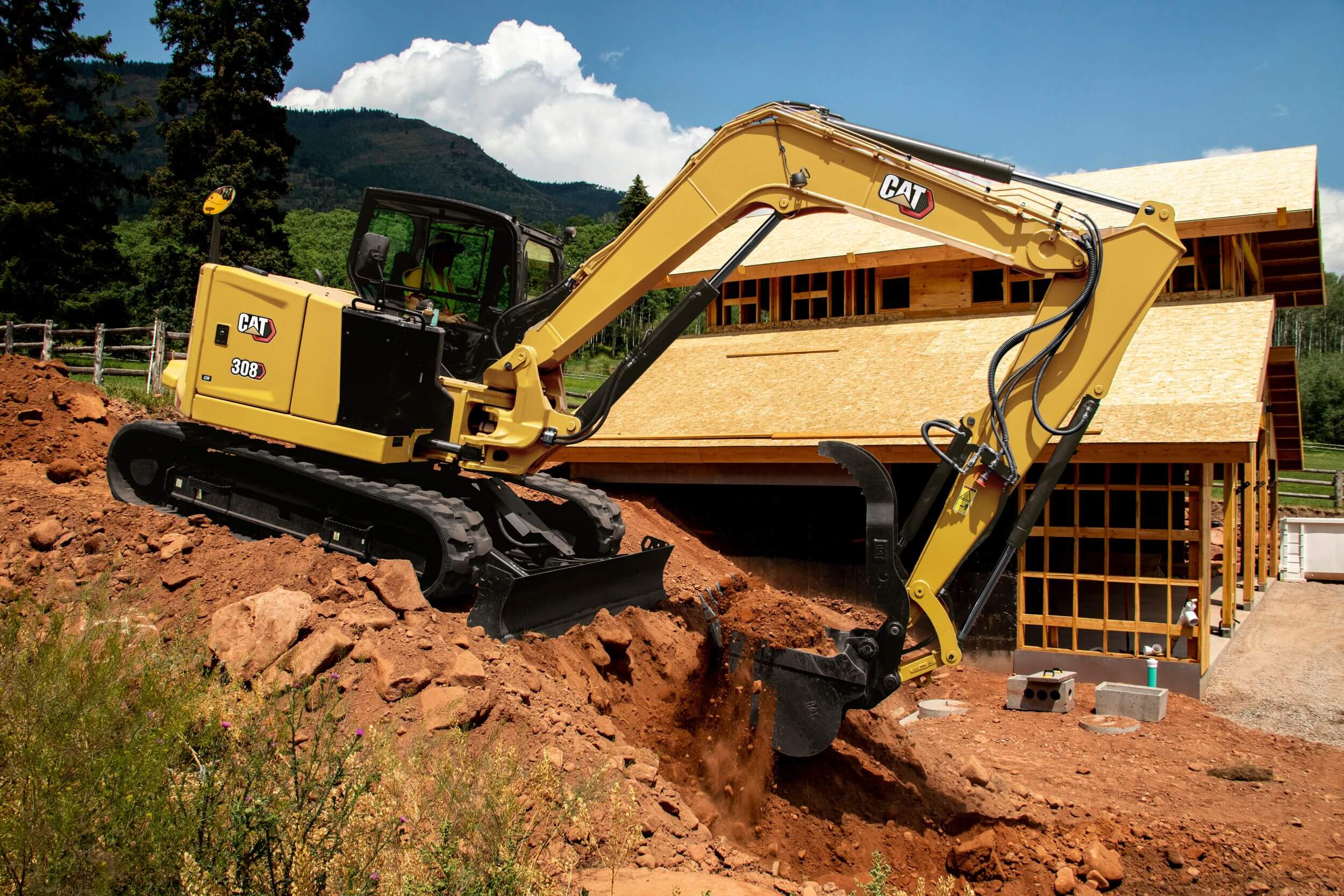 Excavator - CAT 308E2 CR