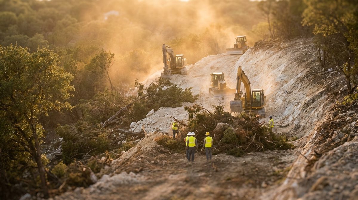Job Site Video — Forest Clearing & Land Preparation