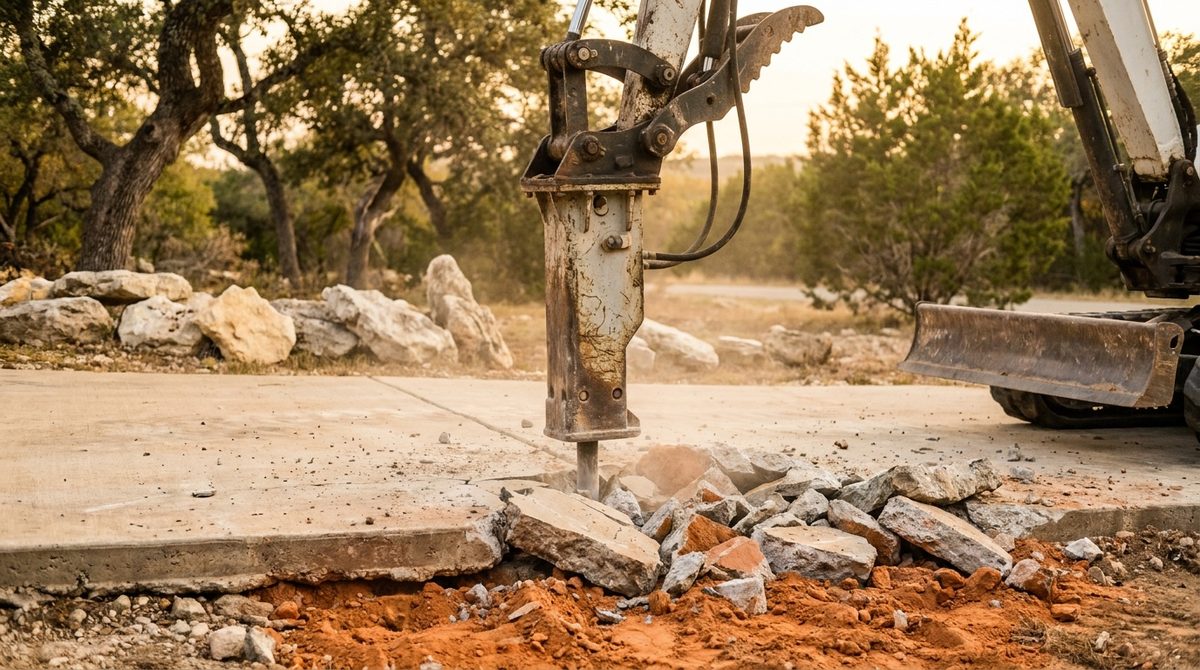 Concrete Slab Removal