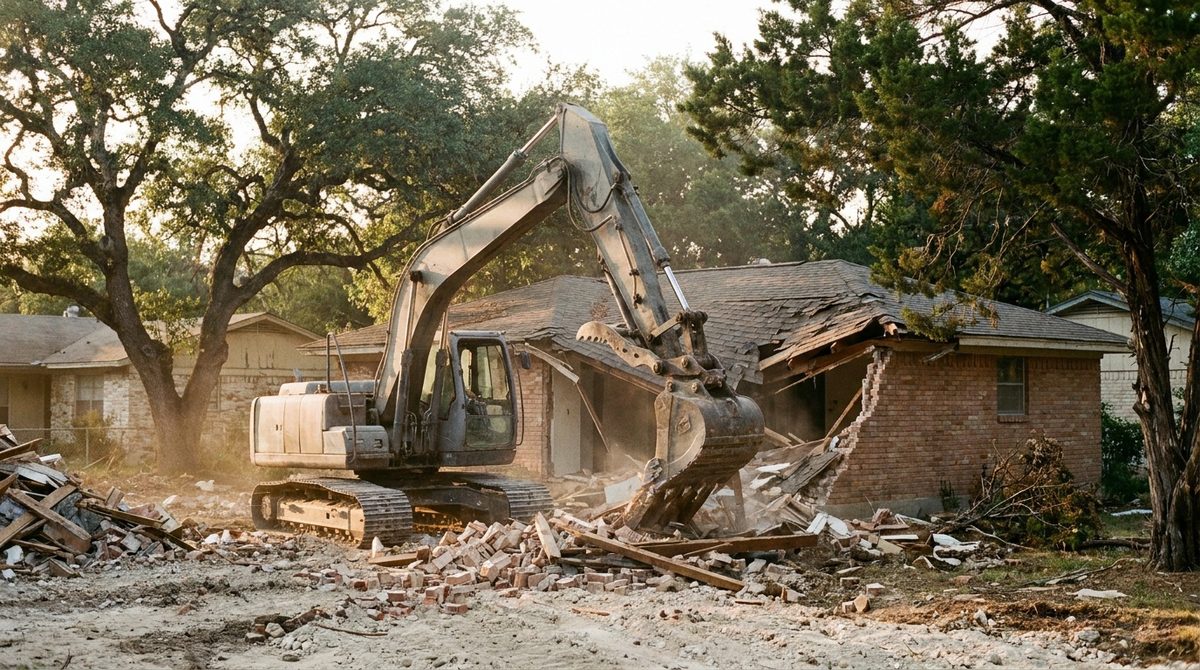 House Demolition in Austin, TX